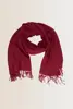 Shawl met franjes