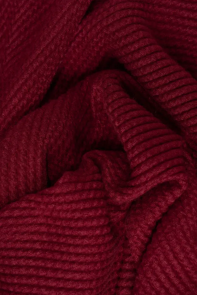 Shawl met franjes