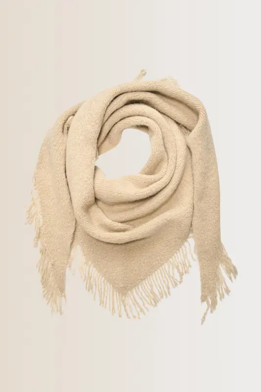 Bouclé shawl