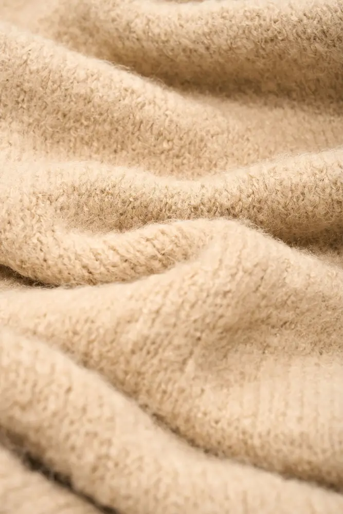 Bouclé shawl