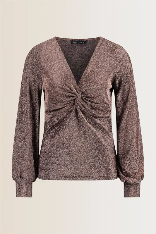 Top met knoopdetail