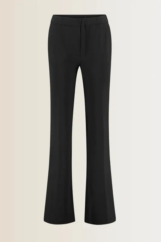 Flared travel broek