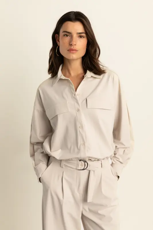 Oversized travelblouse