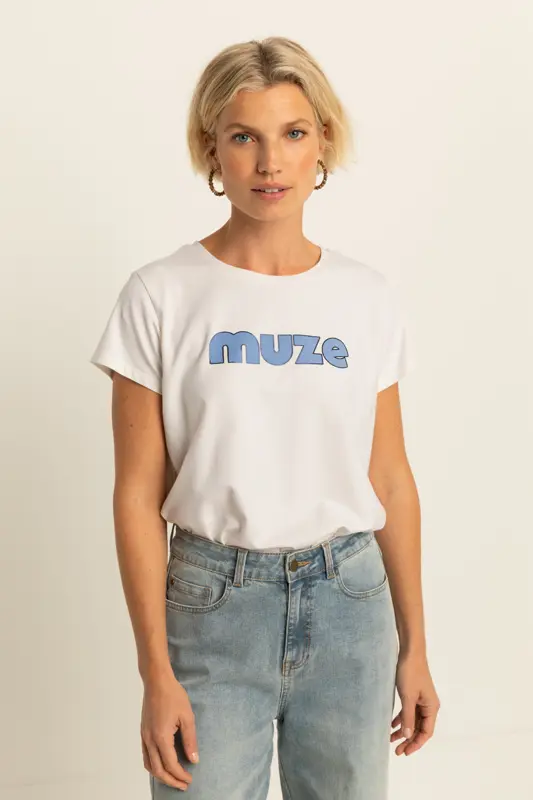 T-shirt met artwork