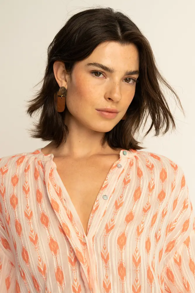 Blouse met print