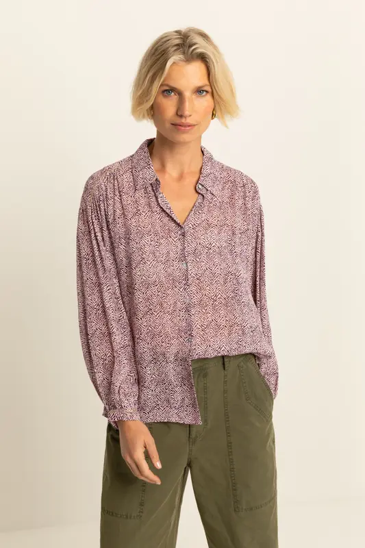 Blouse met print