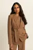 Blazer met ceintuur