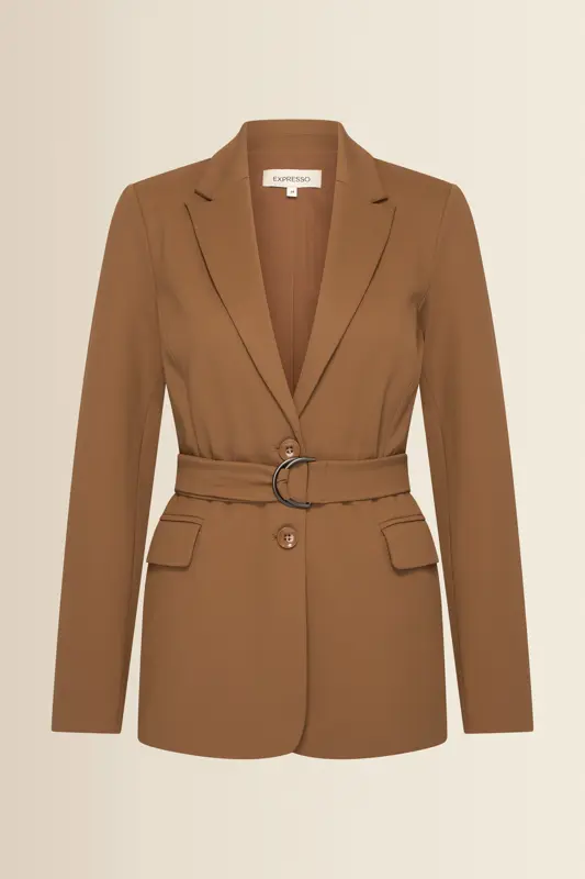 Blazer met ceintuur