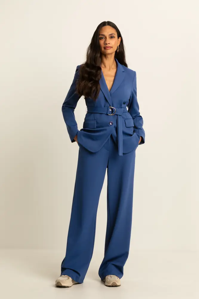 Blazer met ceintuur
