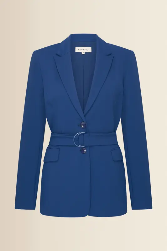 Blazer met ceintuur