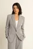 Piqué geweven blazer