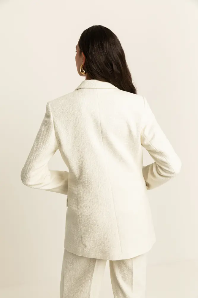 Bouclé blazer