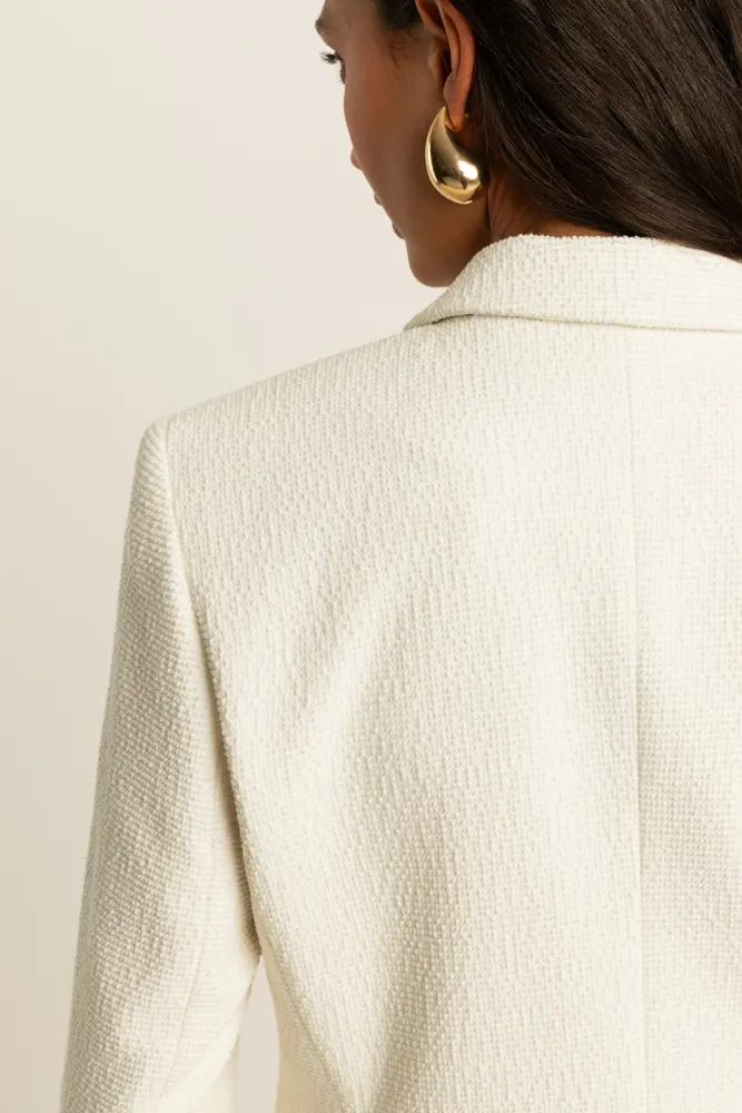 Bouclé blazer