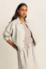 Kort faux leather jack