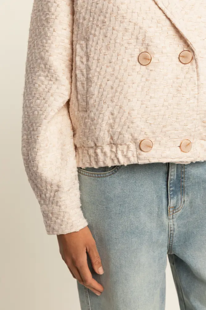 Bouclé blazer