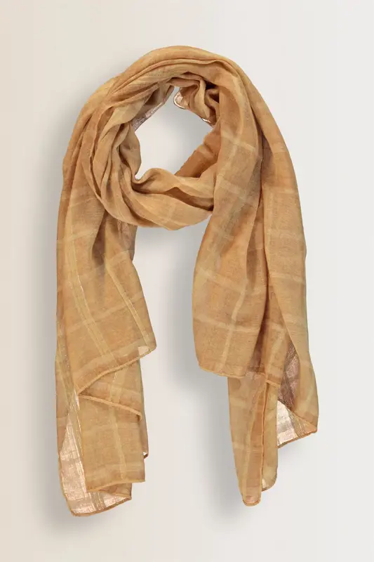 Geruite shawl