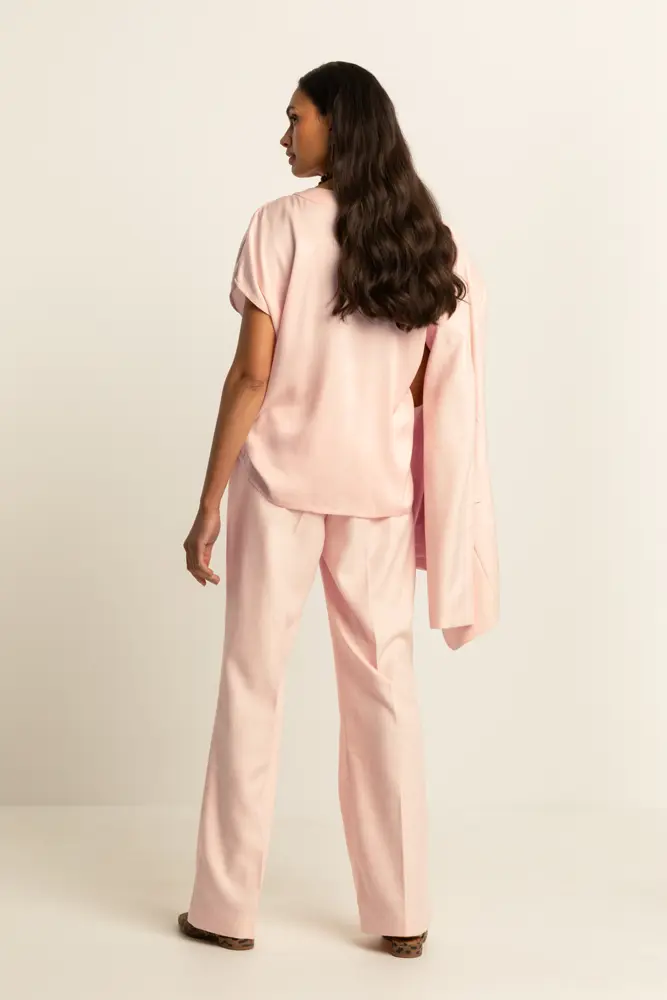 Wide leg pantalon | Expresso