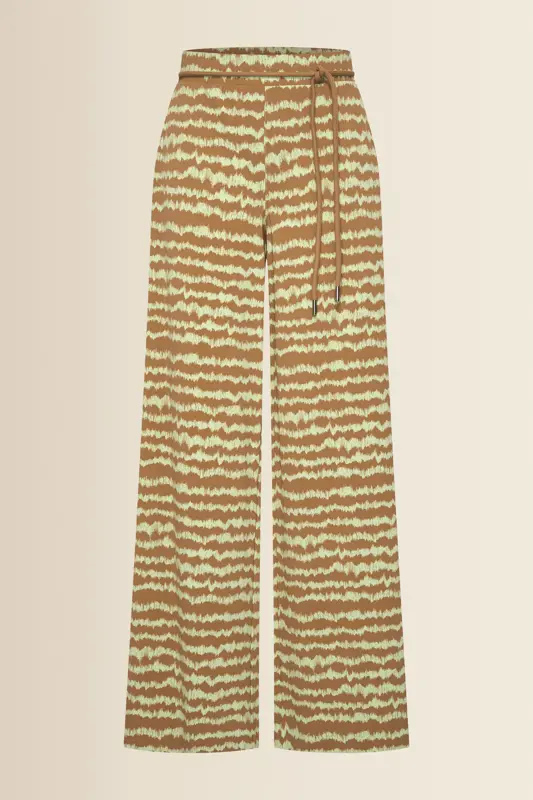 Travelbroek met ceintuur