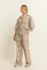 Wijde broek met print