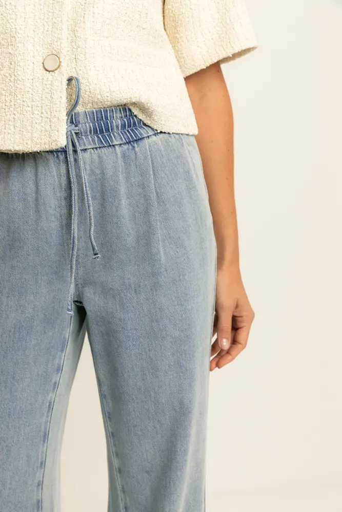 Soepelvallende jeans