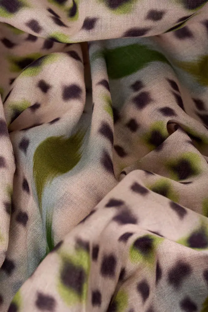 Midi-jurk met print