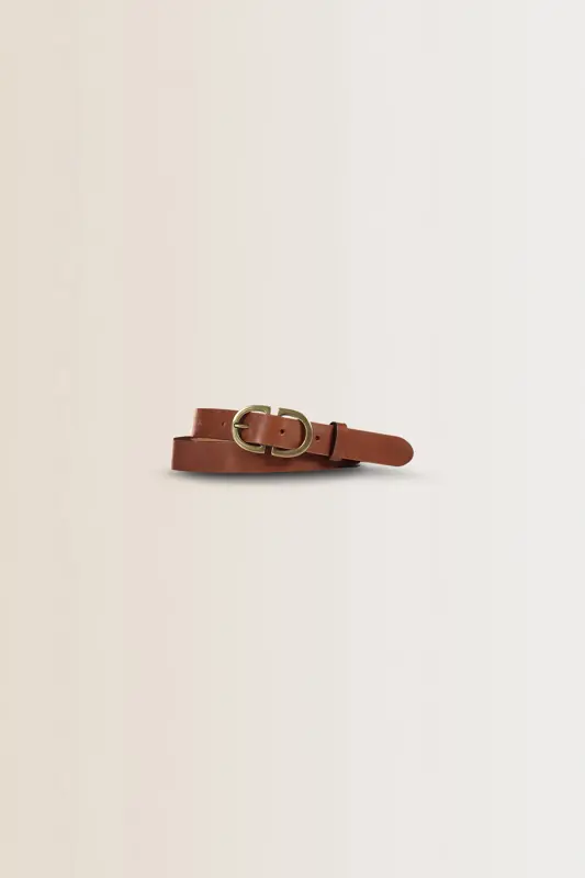 Leren riem