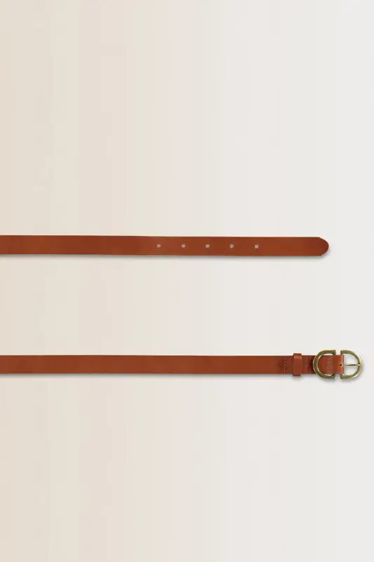 Leren riem