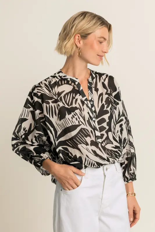 Blouse met print