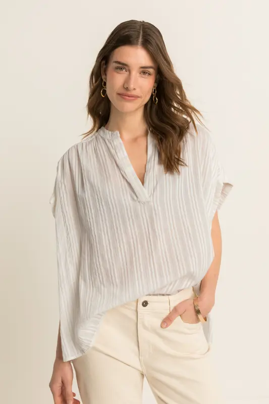 Gestreepte blouse