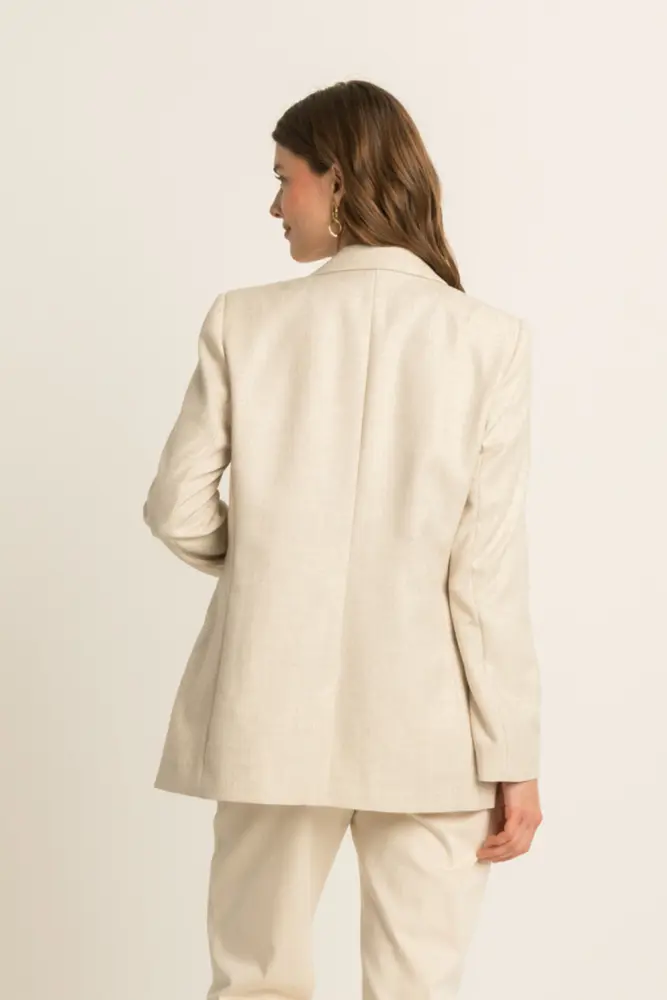Licht oversized blazer