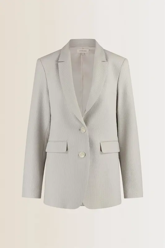 Blazer met wafelstructuur