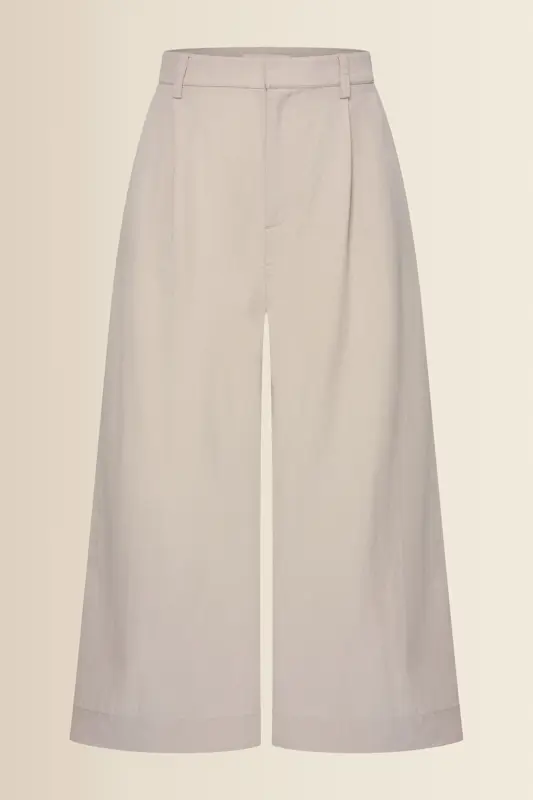 Soepelvallende culotte