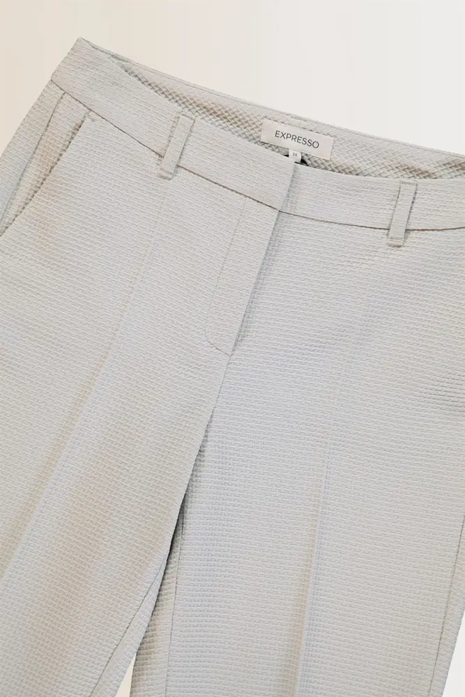 Broek met wafelstructuur