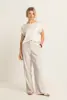 Wide leg broek
