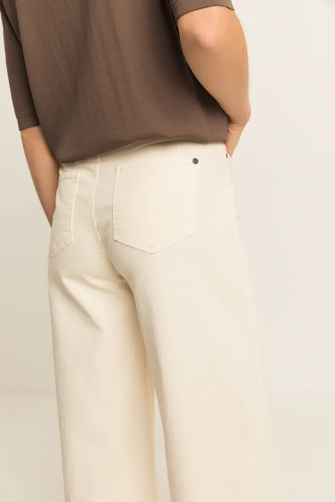 Wide leg broek