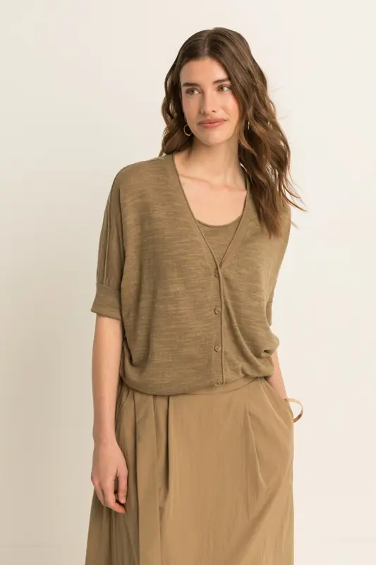 Oversized vest