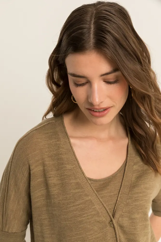 Oversized vest