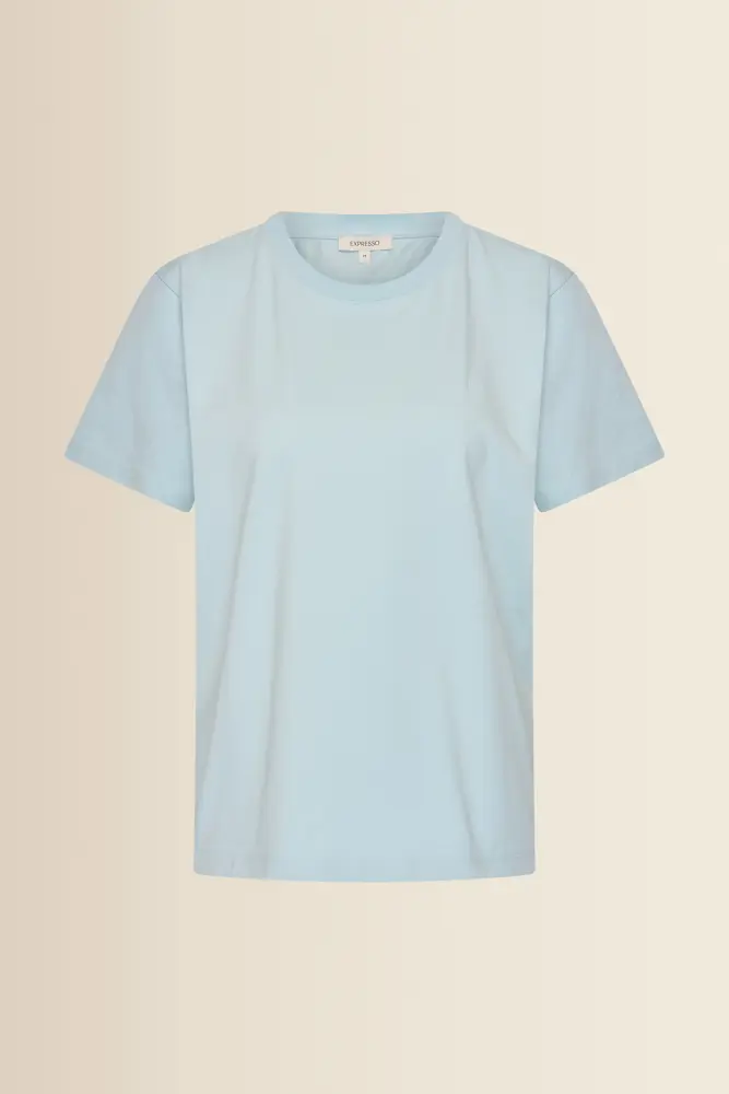 T-shirt met reliëf logo