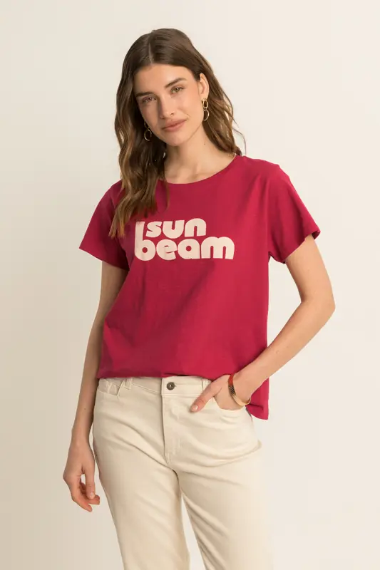 T-shirt met opdruk