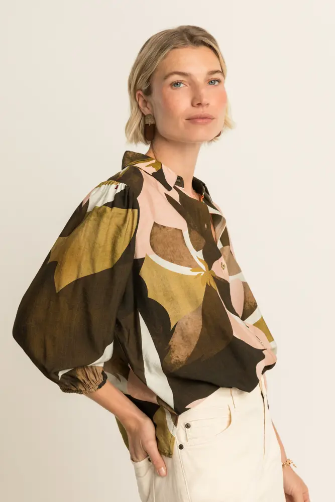 Blouse met print