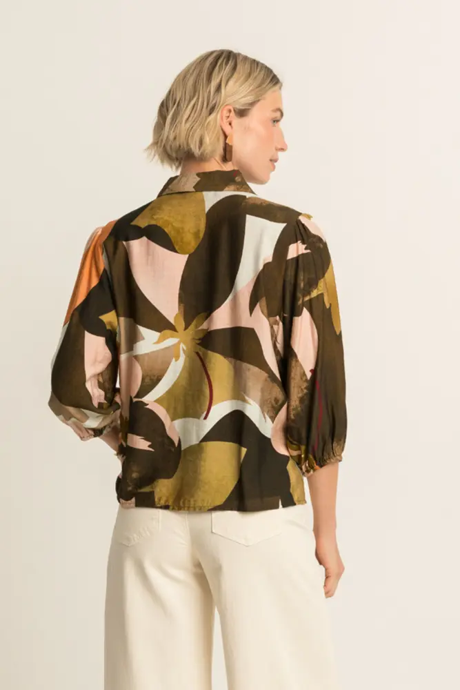 Blouse met print