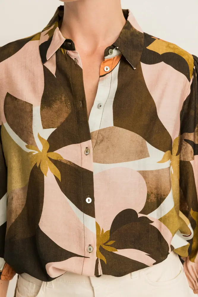 Blouse met print