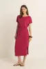 Jersey midi-jurk