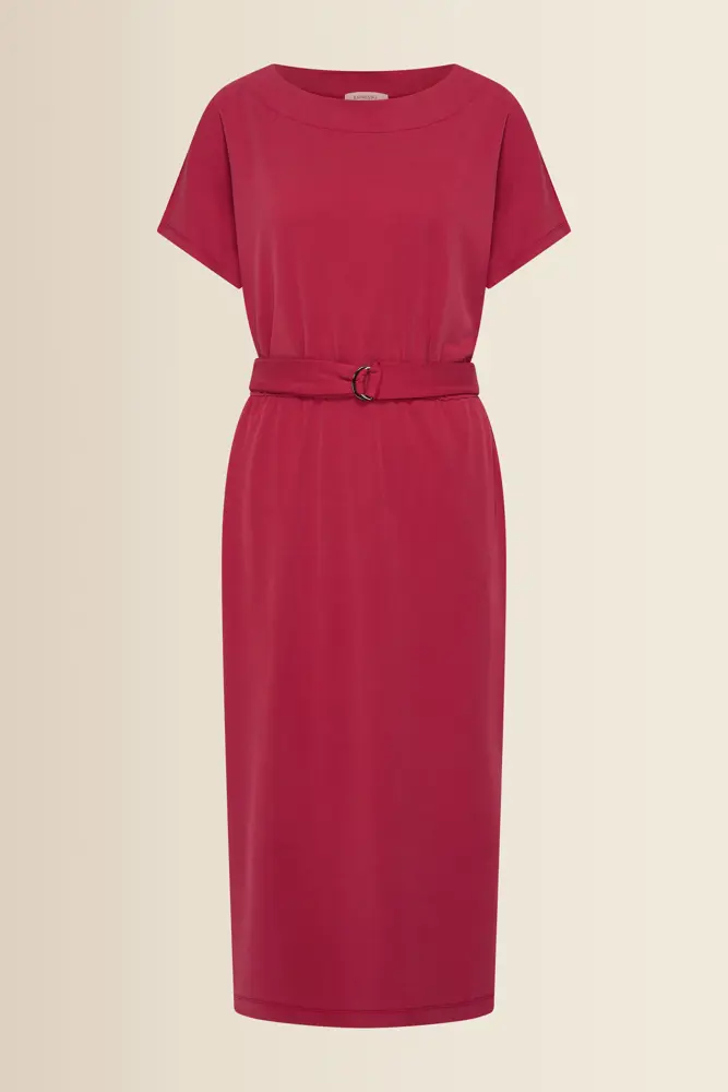 Jersey midi-jurk