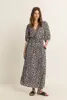 Maxi jurk met all-over print