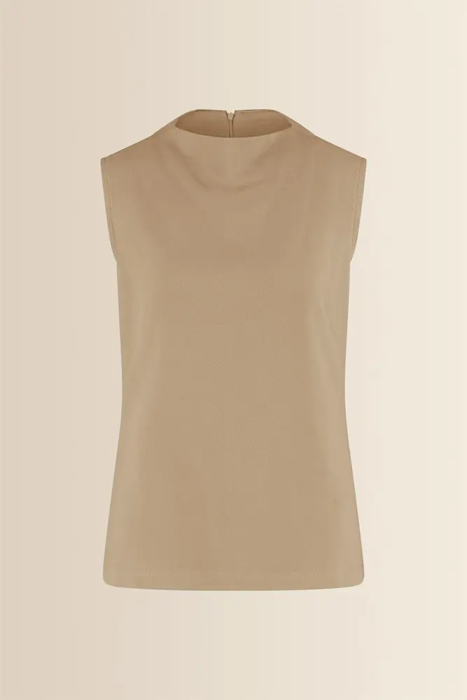 Jersey top met structuur