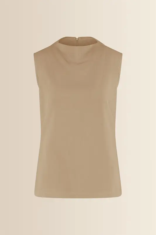 Jersey top met structuur