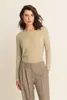 Jersey top met lange mouwen