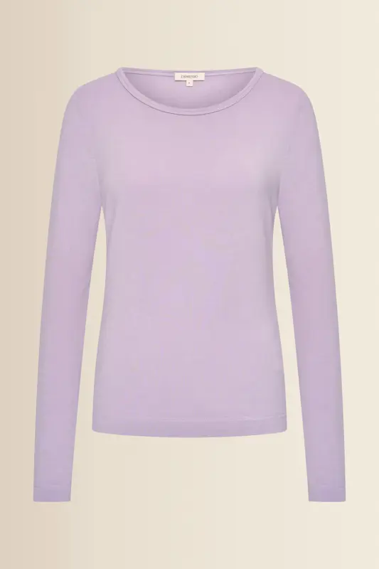 Jersey top met lange mouwen