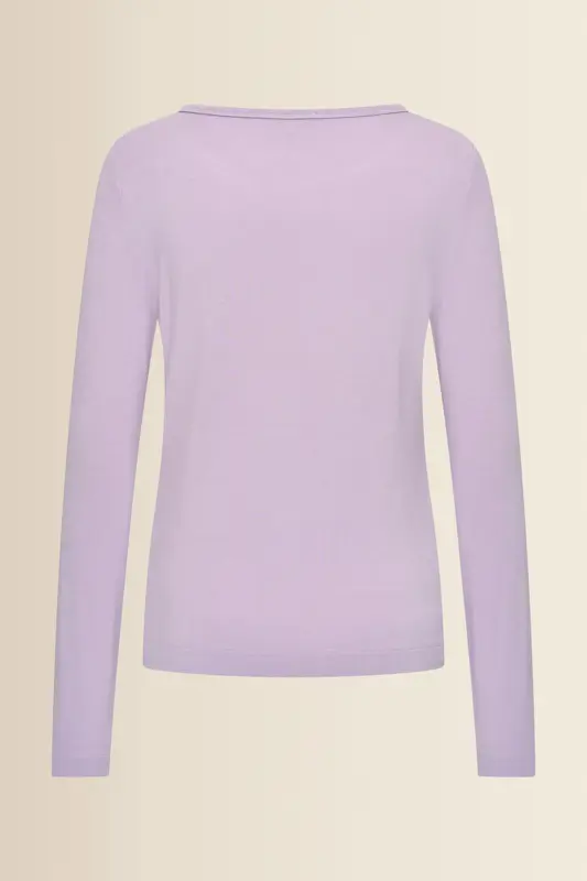Jersey top met lange mouwen